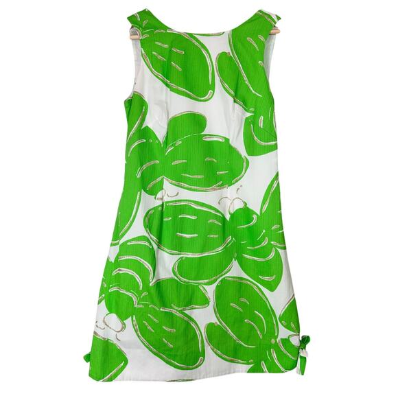 Lilly Pulitzer Stringer Large Glitter Delia Shift Dress | Green | SZ 00 - Picture 2 of 10